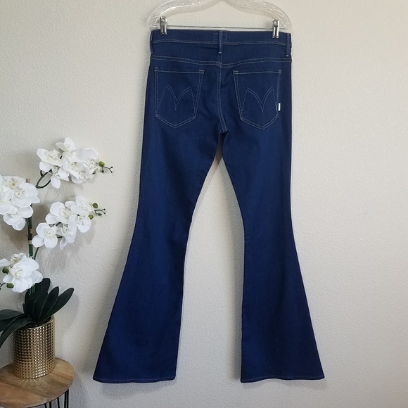 MOTHER The Curfew Blue Skies and Promises Flare Jeans - Picture 3 of 12